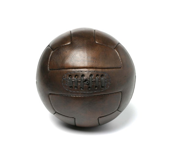 Bourbon Old Fashioned Soccer Ball, 1930 World Cup Ball – Leather Head  Sports