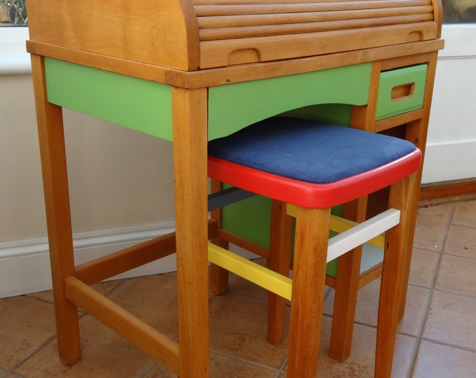 Vintage Child's Desk/bureau Etsy
