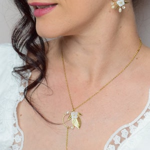 MIRAGE collier de mariage au style champêtre ou bohème chic bijoux mariage image 3