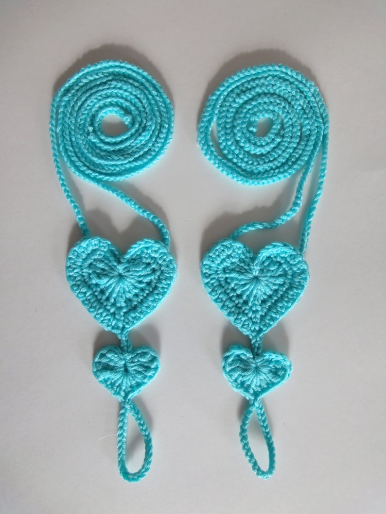 Heart Foot Jewelry. Purple Crochet Barefoot Sandals 23 Colors. Etsy