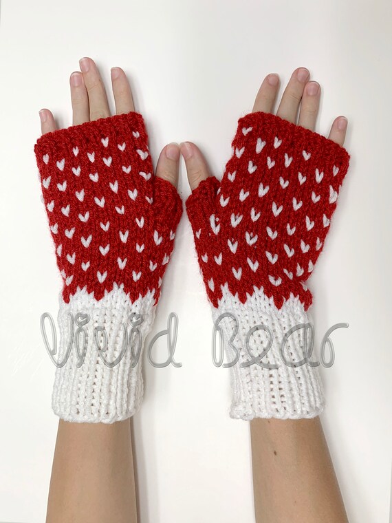 Gants sans doigts Mitaines Chauffe-bras longs Femmes Poignet sans doigts Bras longs Gants multicolores Gants tricotés Gants végétaliens - France