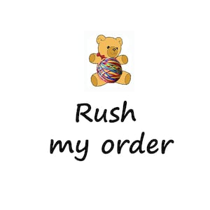 Rush my order