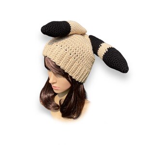 The 1975 Handmade Sincerity is scary hat Matty Healy. Fancy Ears Crochet Hat. image 6