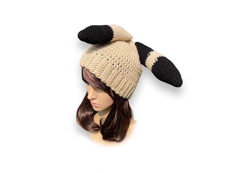 The 1975 Handmade Sincerity is scary hat Matty Healy. Fancy Ears Crochet Hat. image 6
