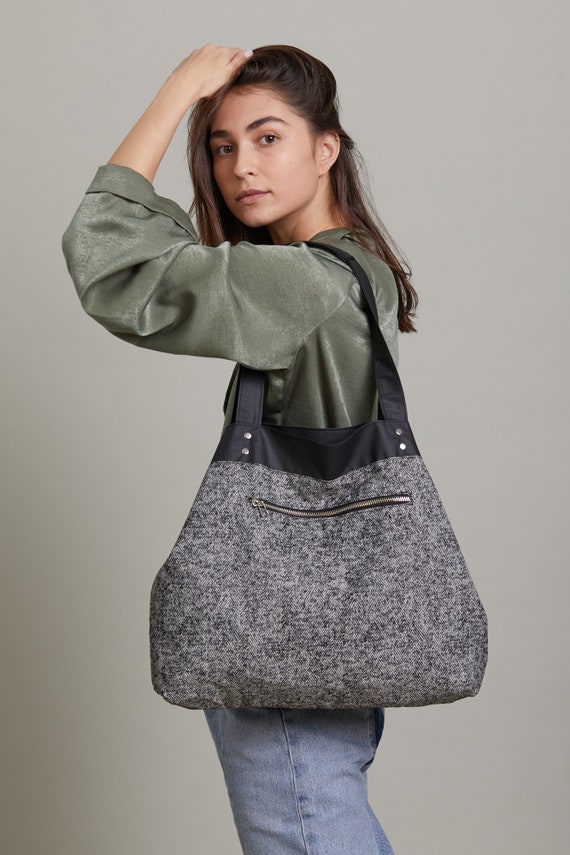 Non Leather Hobo Bag,camel Soft Shoulder Bag,beige Vegan Bag