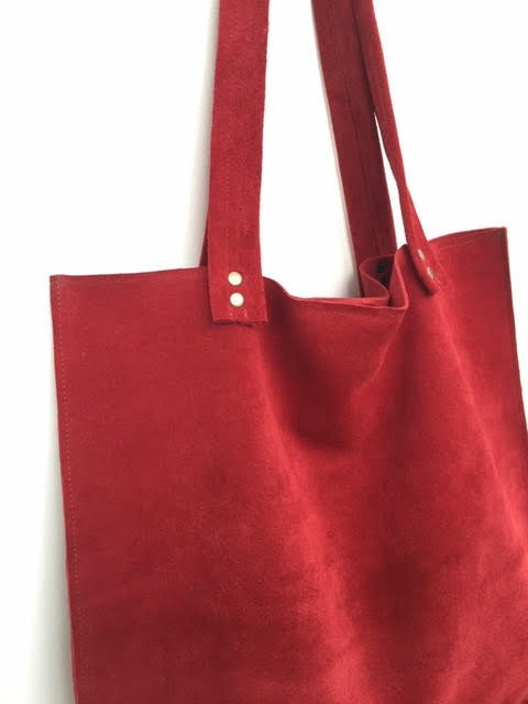 トートバッグ FOLNUA TORTE BAG [RED SUEDE] FOLNUA l フォルニュア