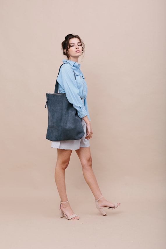 Gray Suede Backpack Women ,gray Suede Bag,gray Suede  display picture 1