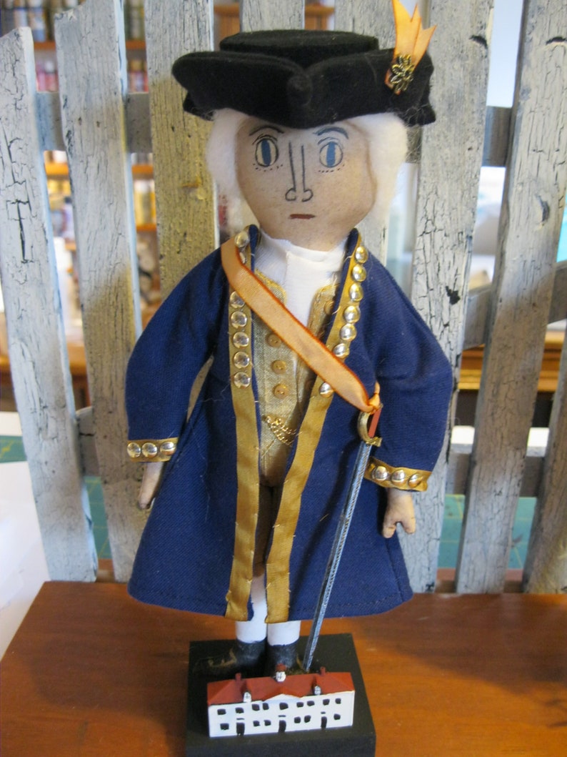 George Washington Doll Made to Order - Etsy