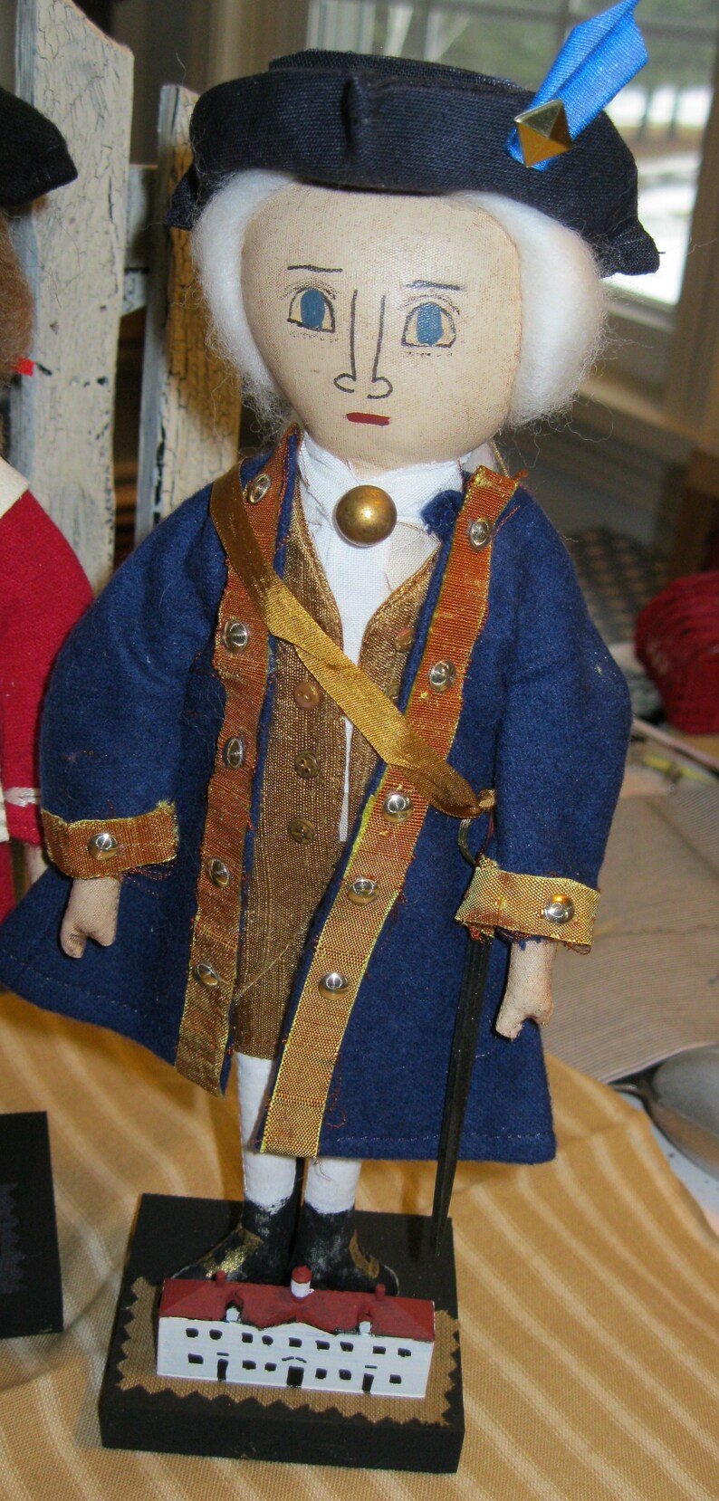 George Washington Doll Made to Order - Etsy