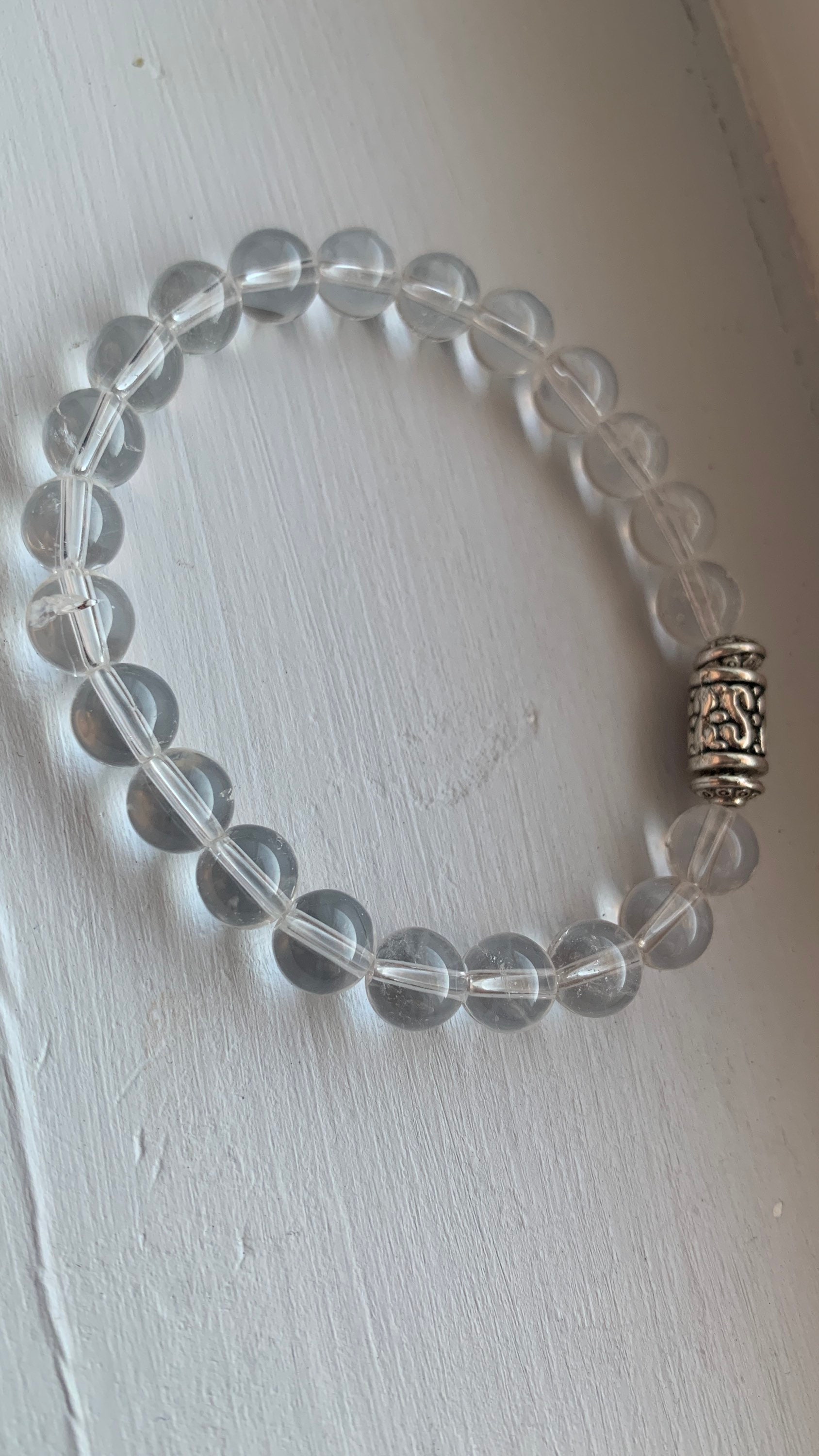 Clear Quartz Bracelet - Etsy