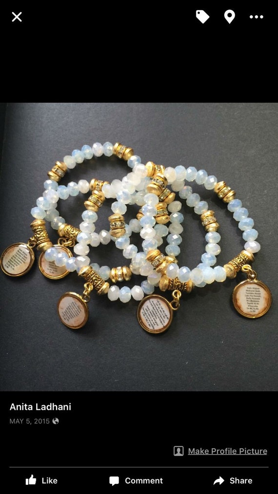 Etsy gold charm bracelet deals