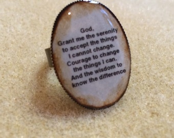 Serenity Prayer Ring