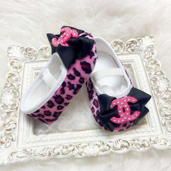 Pink Leopard Baby Girl Shoea