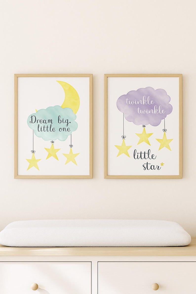 Twinkle Twinkle Little Star Printable – Nursery Wall Art – Instant ...