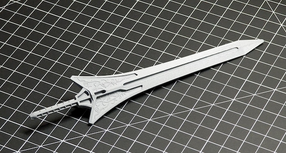 1993 Power Rangers Megazord - Megazord Sword STL File 3D Printable
