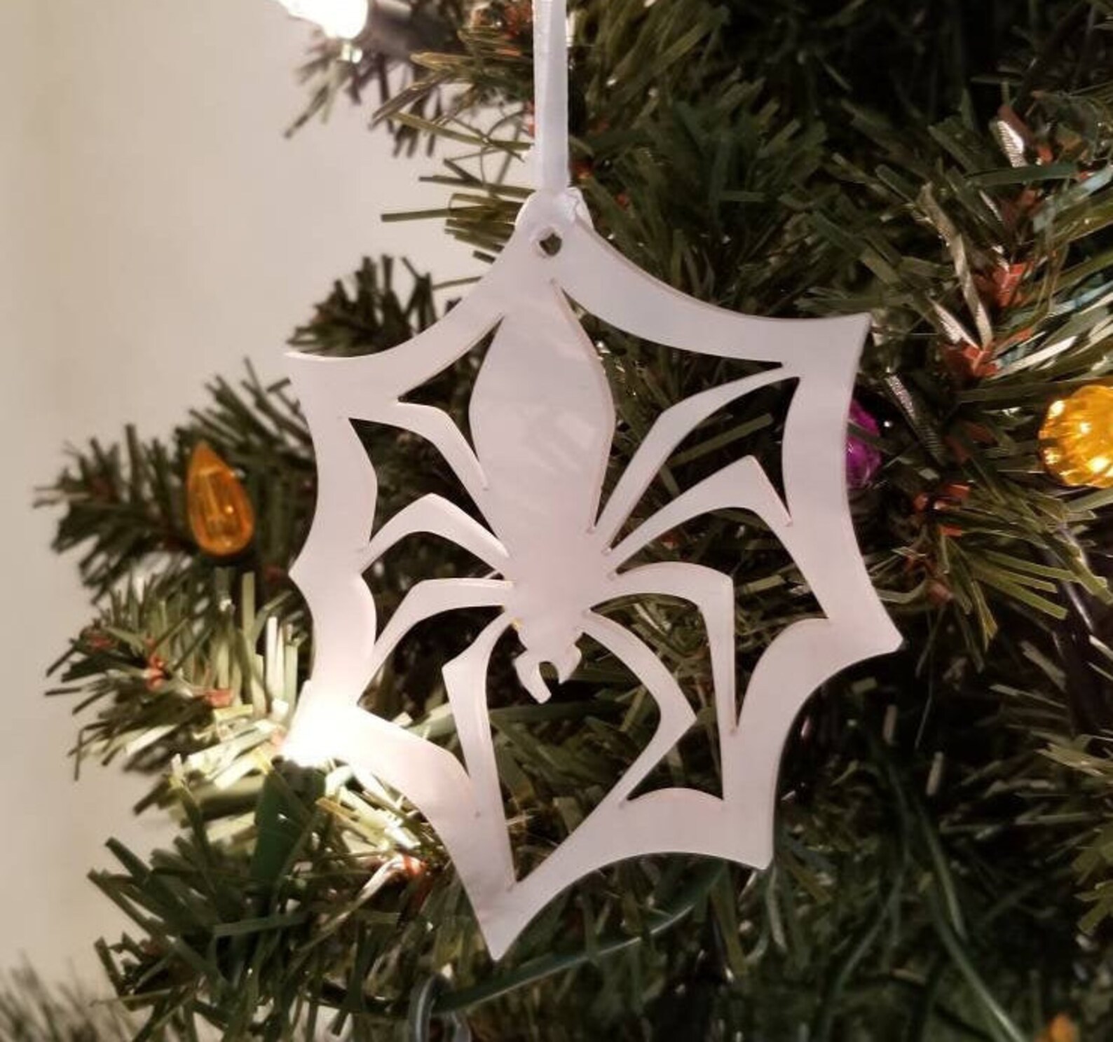 Acrylic Nightmare Before Christmas Spider Snowflake Christmas | Etsy