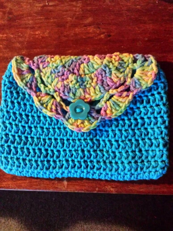 crochet small coin purse