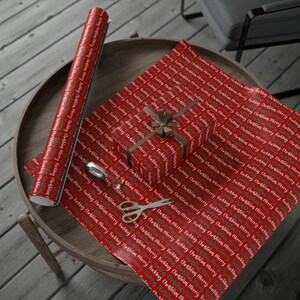 Merry Fucking Christmas Gift Wrap, Funny Wrapping Paper for Presents, Adult Gift Wrap Recyclable Paper Eco Friendly image 5