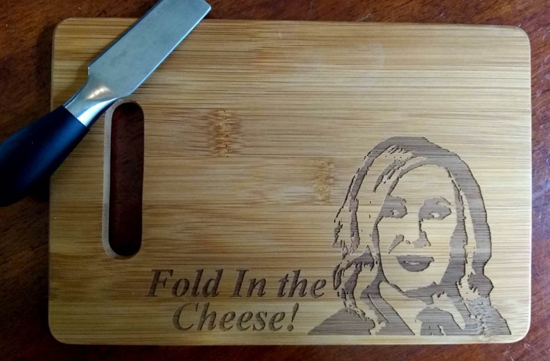 Custom Bamboo Cutting Board Engraved 6X9 bamboo cutting board Cheese board Choose Moira Rose, Walter White, Lionel Richie, Schitt's Creek 1) Moira