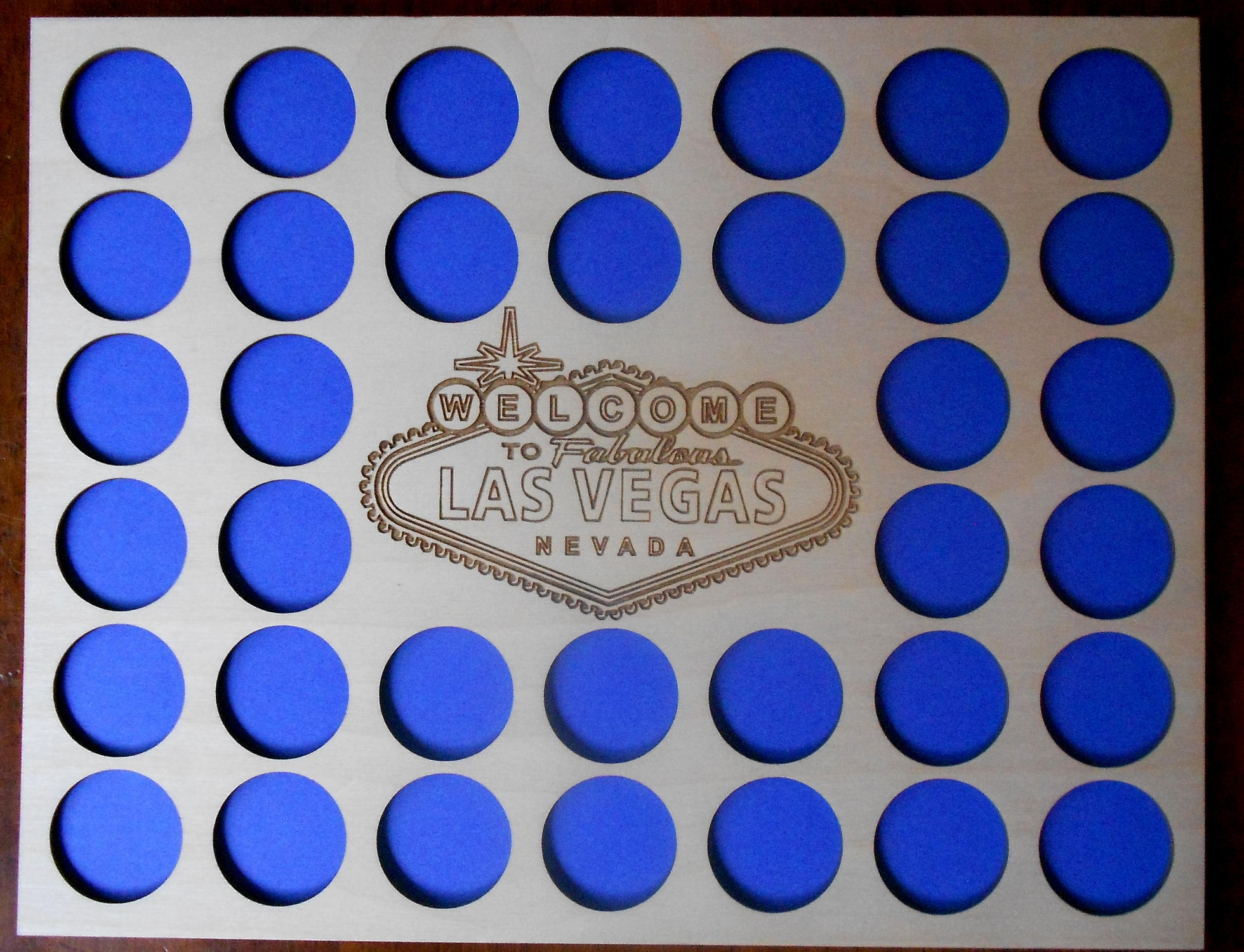 Vegas Casino Chip Display Frame Insert Poker Player Gift Etsy UK