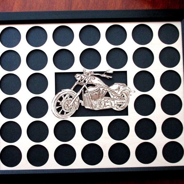 Harley Davidson Poker Chip Display Etsy