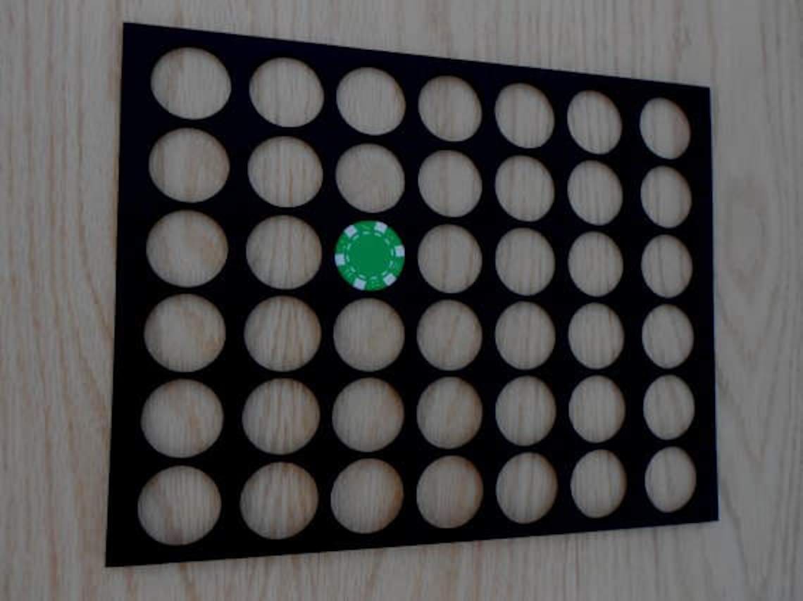 Custom Casino Poker Chip Display Frame Insert for 42 chips Etsy