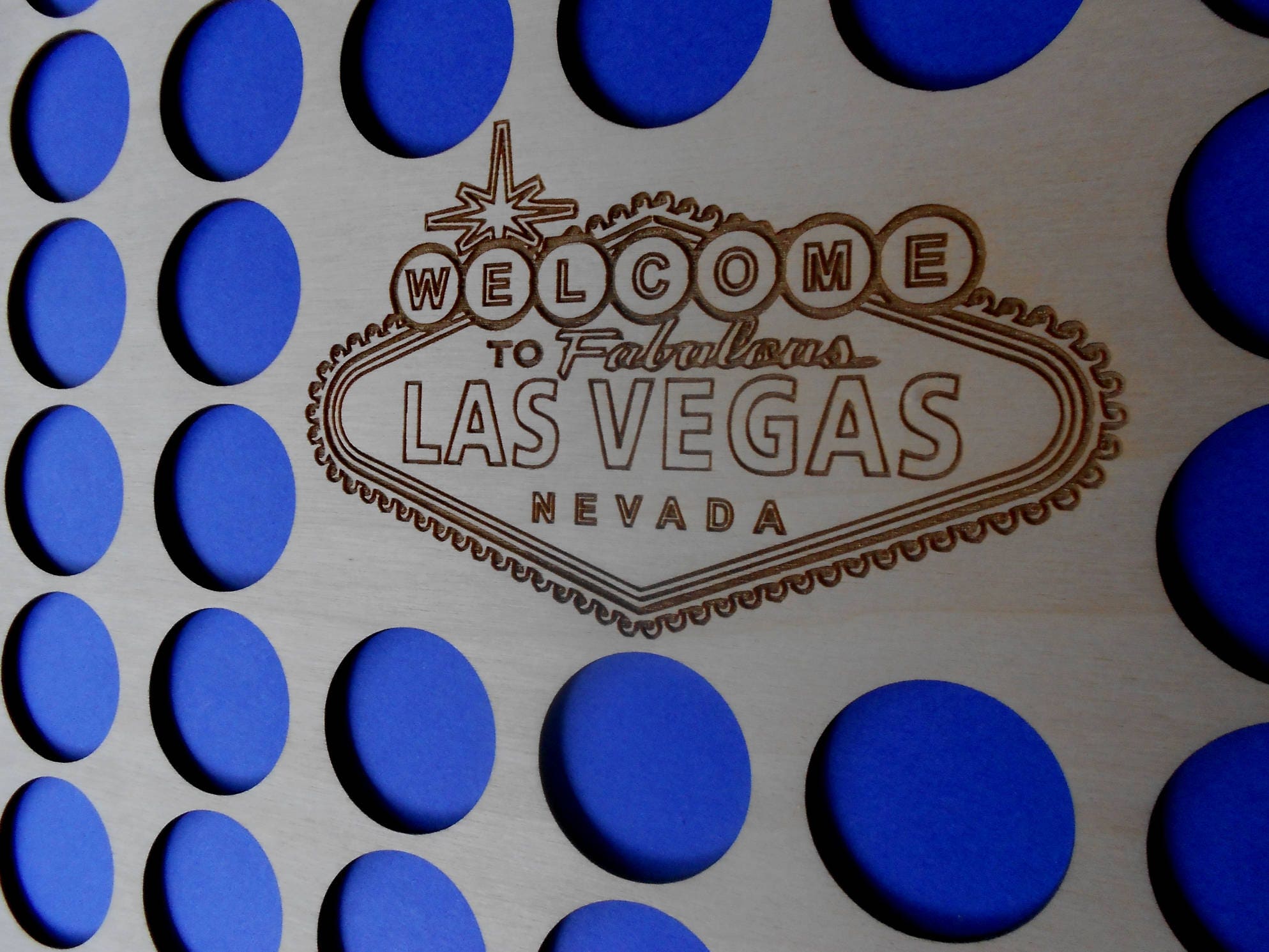 Vegas Casino Chip Display Frame Insert Poker Player Gift Etsy UK