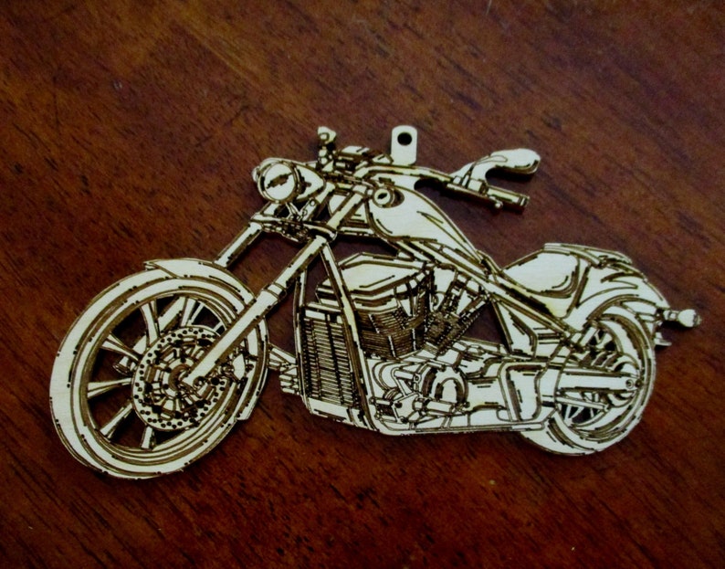 Custom Motorcycle Ornaments Christmas Tree Ornaments | Etsy