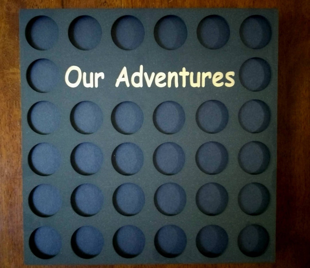 Custom Poker Chip Frame Display Insert for 32 Chips Our - Etsy