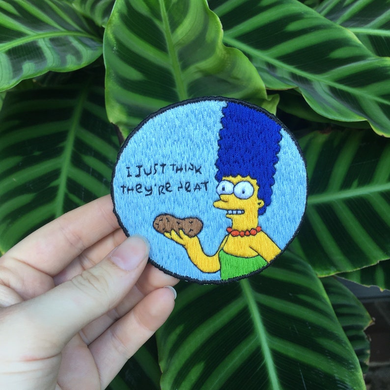 Marge Potato Iron-On Patch
