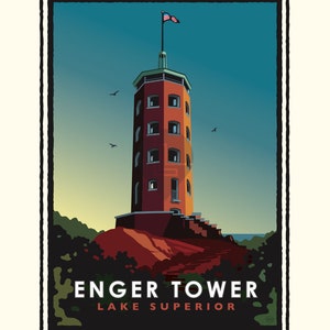 Landmark MN | Enger Tower Duluth Art Print