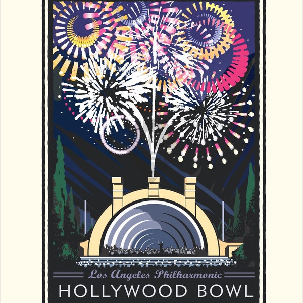 Landmark CA | Hollywood Bowl Fireworks