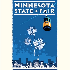 Landmark MN | Minnesota State Fair Blue