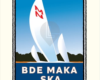 Landmark MN | Bde Make Ska Sail Art Print
