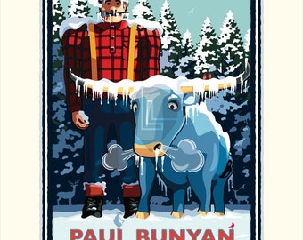 Landmark MN | Paul Bunyan Winter