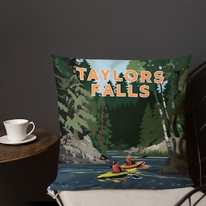 Landmark MN / Taylors Falls Cojín Premium