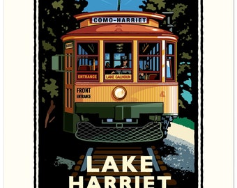 Landmark MN | Lake Harriet Trolley  .