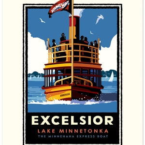 Landmark MN | Lake Minnetonka Excelsior Ferry