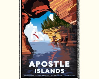 Landmark WI | Apostle Island Caves