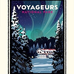 Landmark MN | National Parks Voyageurs Kettle Falls Winter