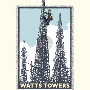 Landmark CA | Watts Towers Climber