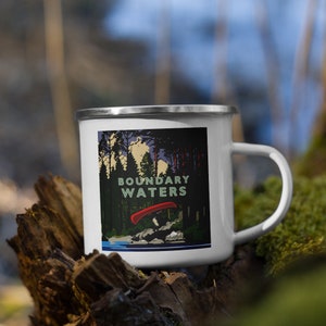 Boundary Waters | Enamel Camp Mug