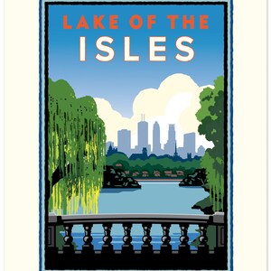 Landmark MN | Lake of the Cityview Art Print