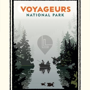 Landmark MN | National Parks Voyageurs Misty Lake