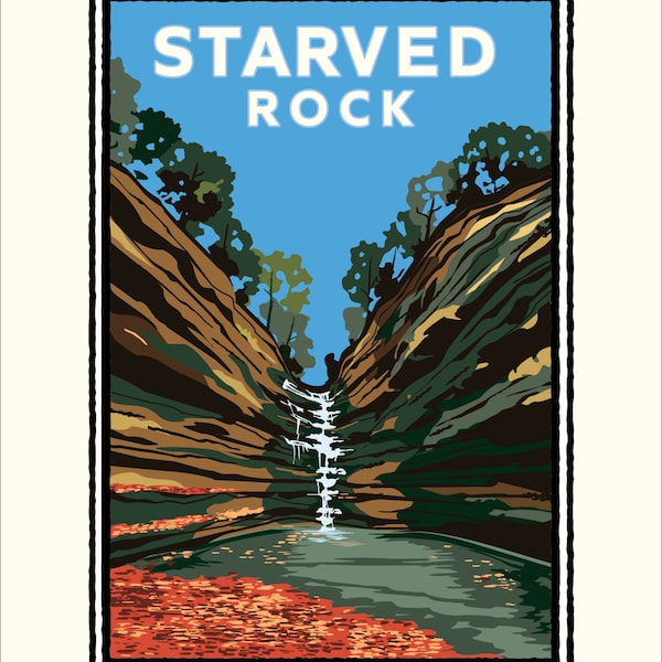 Landmark IL | Starved Rock State Park Blue Sky