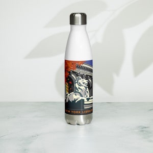 Landmark NY | NYC Public Library Stainless Steel Water Bottle