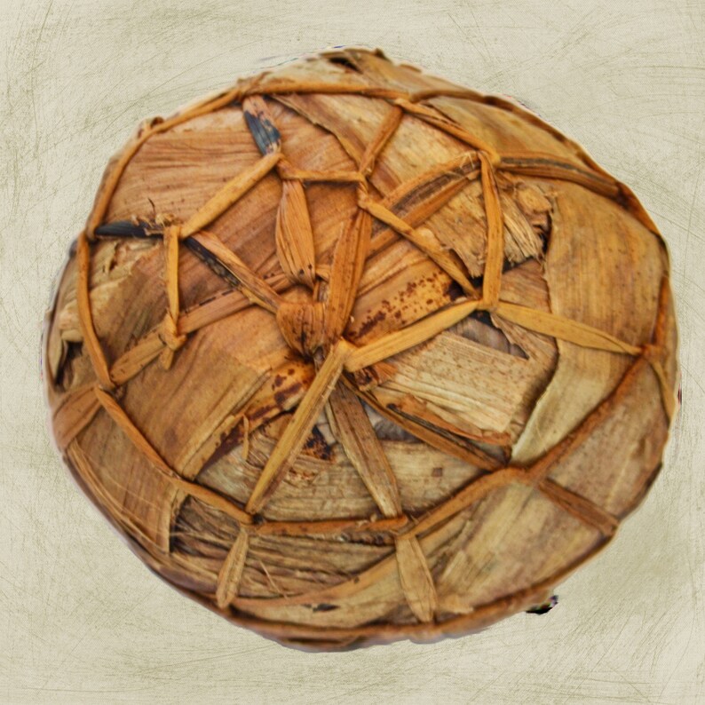 Hand Made Authentic Recycled Bamboo Leaf Soccer Ball From Etsy