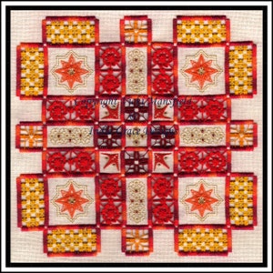 Matilda - Hardanger and Speciality Stitch embroidery pattern