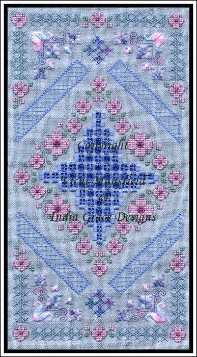 Flora's Garden - Hardanger and Speciality Stitch Embroidery