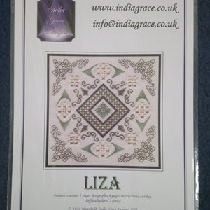 Liza - Hardanger and Speciality Stitch  Embroidery Chart